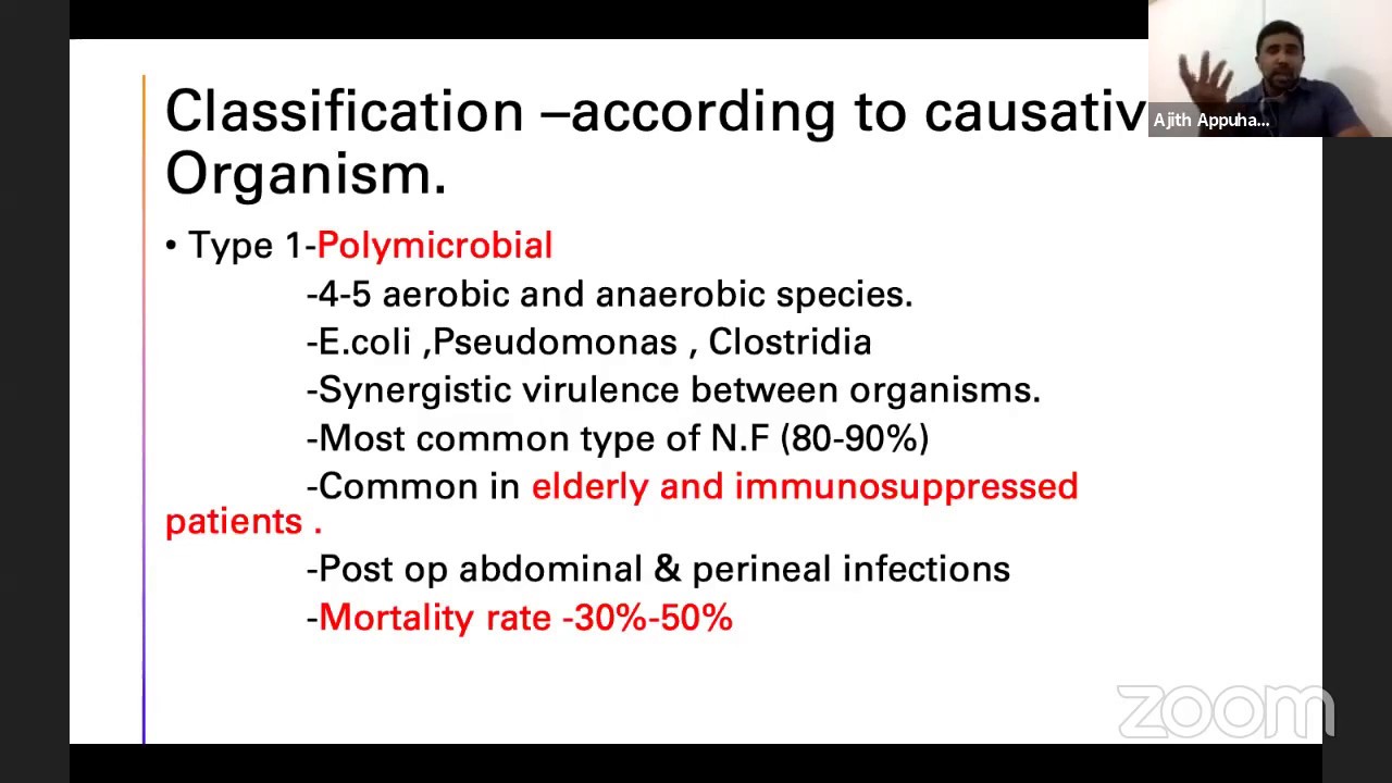 Necrotizing fasciitis for the Fellowship Exam - YouTube