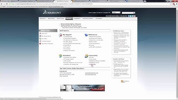 SOLIDWORKS - Using the Customer Portal for Downloads