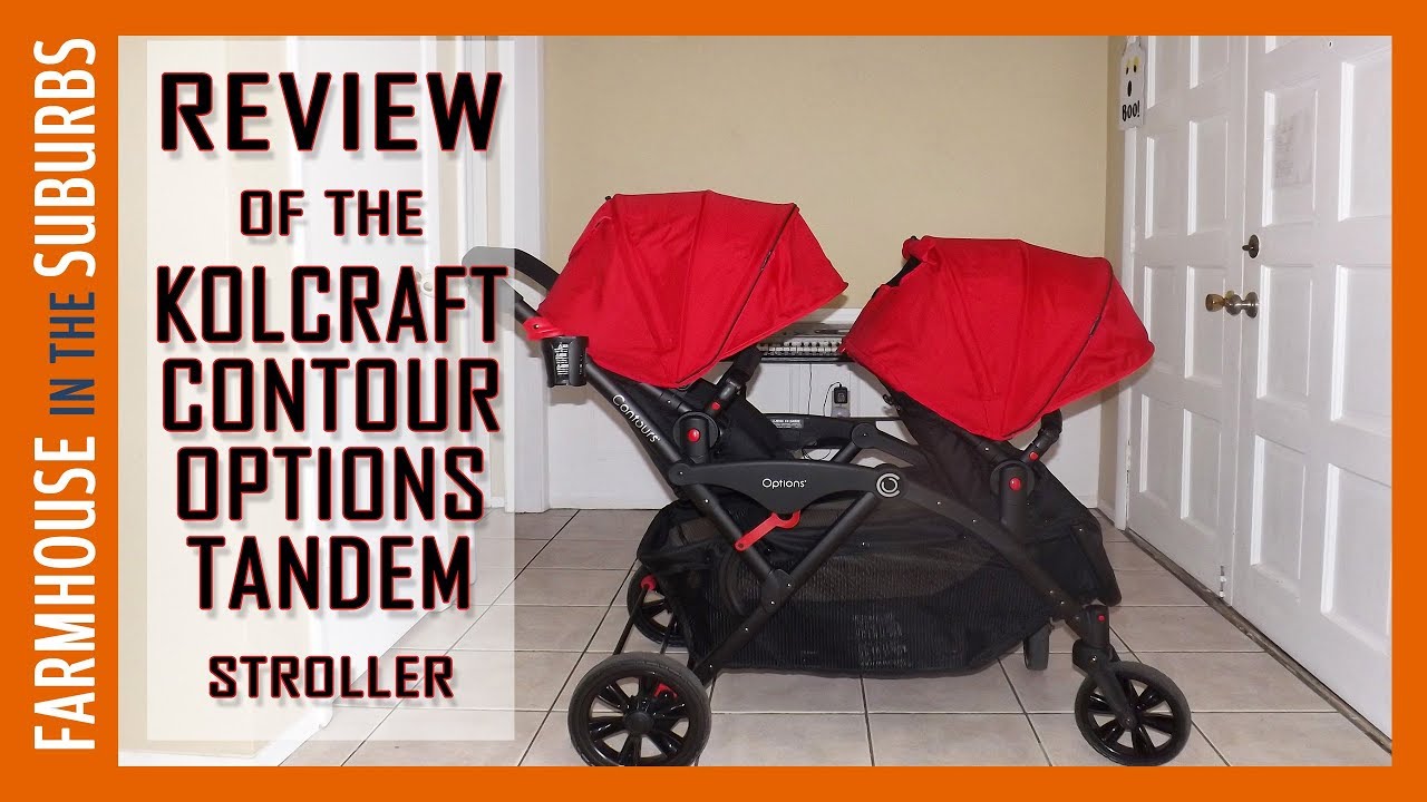 kolcraft contour double stroller