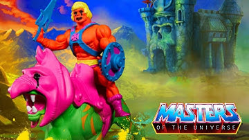 Masters Of The Universe He Man and Battle Cat Statue Revealed by Mattel Creations