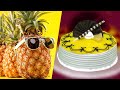 Pineapple Cake Decorating I Yellow Cake I Cake Decorating