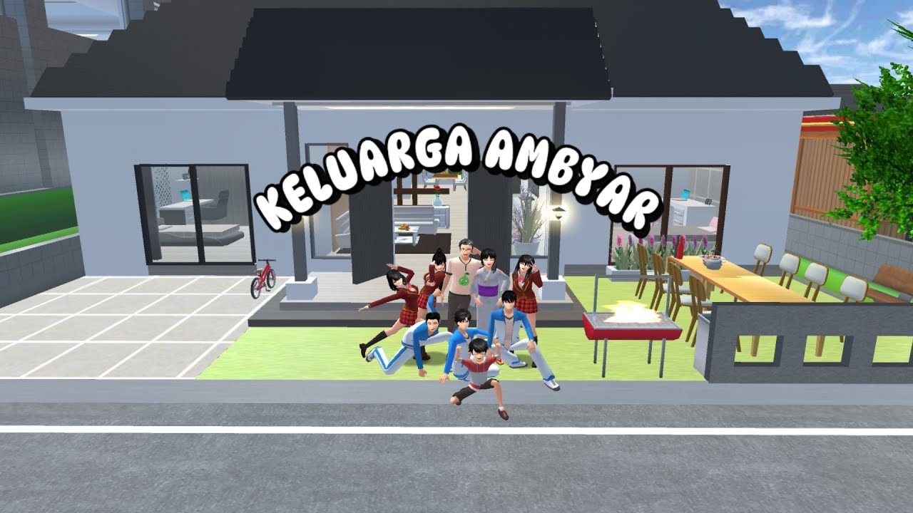 keluarga ambyar (pesta sebelum puasa😋) 