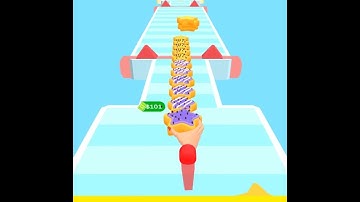 Donut Stack Run Race 3D ~ Satisfying Mobile Gameplay ~ iOS,Android