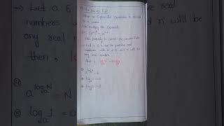 3rd& remaining Property of Logarithm Power Rule of Logarithms | Logarithm Properties | Maths Notes 📚