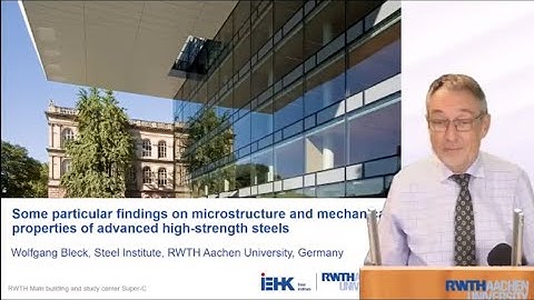 Particular findings on structure & properties of advanced, strong steels