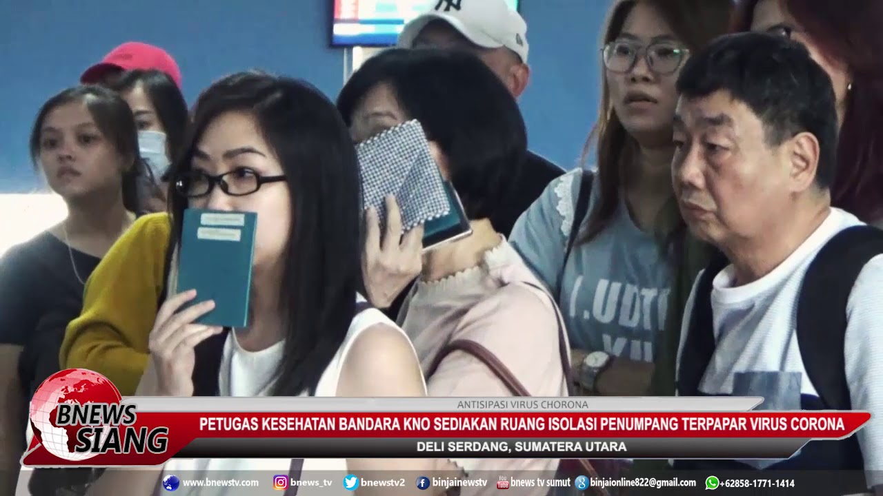 PETUGAS KESEHATAN KNO SEDIAKAN RUANG ISOLASI PENUMPANG PETUGAS KESEHATAN KNO SEDIAKAN RUANG ISOLASI PENUMPANG