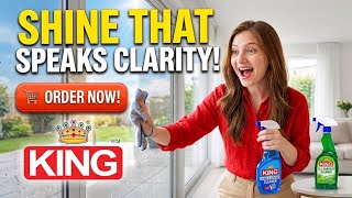 King glass cleaner liquid ai ad by codeup solutions 