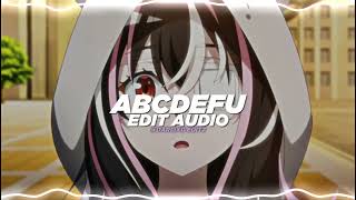 Abcdefu - gayle [edit audio]