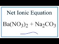 Net Ionic Equations and Spectator Ions