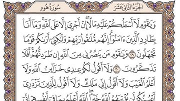 سورة هود مكتوبة /فضيلة الشيخ د.#ياسر_الدوسري