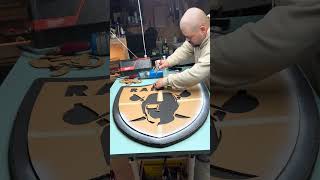 DIY Las Vegas Raiders LED Shield!