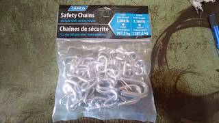 Install Trailer Safety Chains