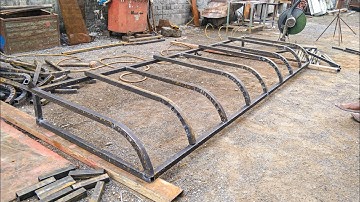 very few people know how welders go through work on thin square pipeshow to bend square pipe