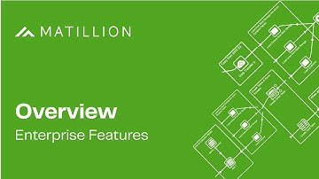 Enterprise Features in Matillion ETL