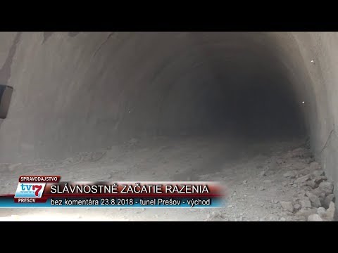 Začali tunel Prešov