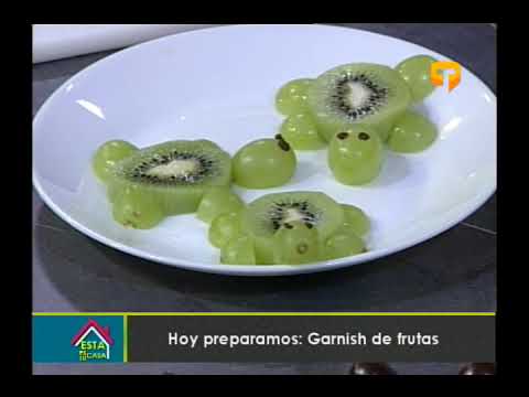 Hoy preparamos: Garnish de frutas