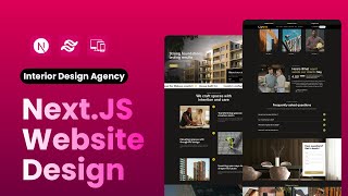 Stunning Interior designer Website in Next.JS and Tailwind CSS | uicode.in