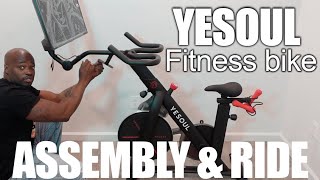 Yesoul Fitness Bike assembly and first ride