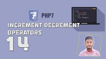 php Increment decrement operators in bangla