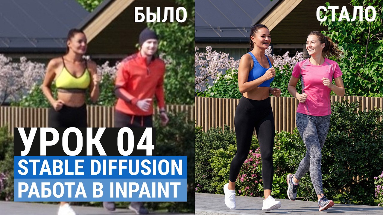 Stable Diffusion Урок 04 Inpaint
