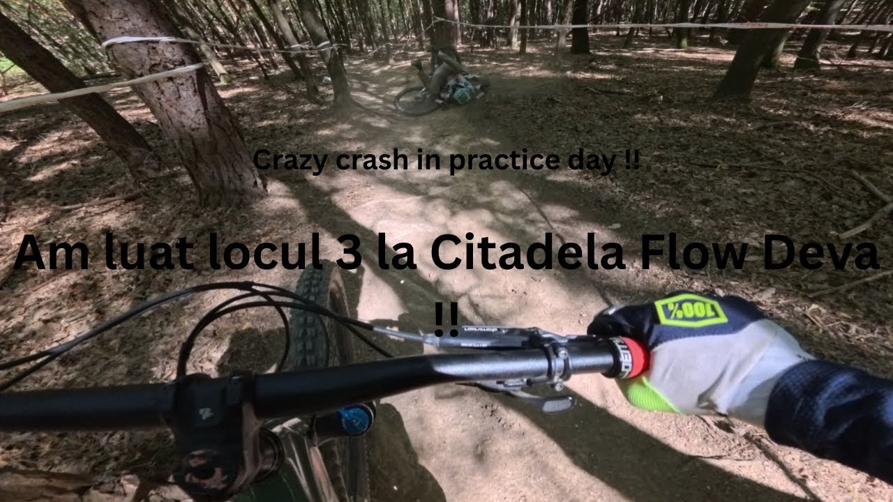 Am luat locul 3 la Citadela Flow Deva+Crazy crash in practice!!