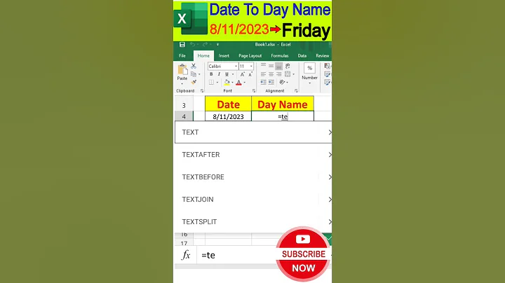Ms Excel Interview Questions #excel #interview #excelinterview #date_to_day_name#shorts #textformula