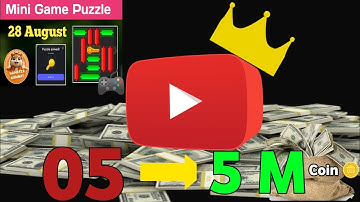 28 August How to Solve Mini Games PUZZLE in Hamster Kombat