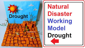 natural disaster - drought - working model  science project for exhibition | howtofunda