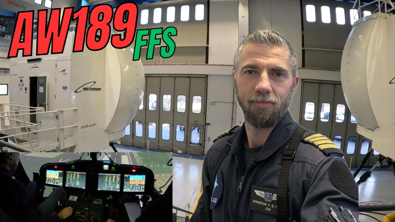 AW189 Full Flight Simulator training. VFR and IFR. #aviation # ...