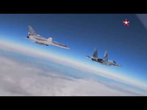 Tu-22M3 bombers conducted patrols in the sky over Belarus