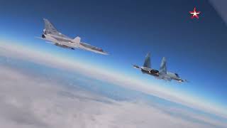 Tu-22M3 Bombers Conducted Patrols In The Sky Over Belarus