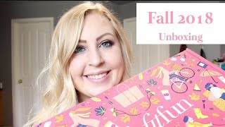 FabFitFun Fall 2018 | Unboxing