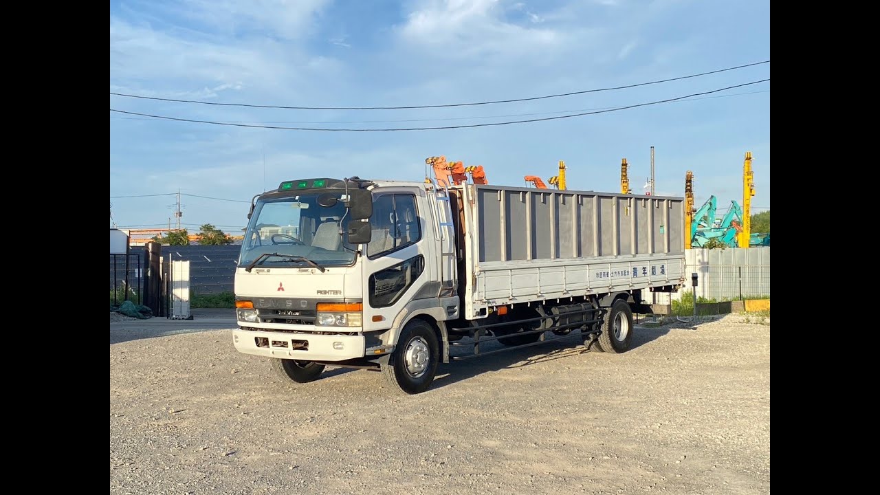 1995 Model, Fuso Fighter Truck 6D17 Engine, 5 ton loading !! - YouTube