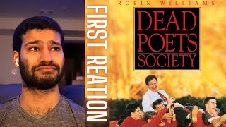 Watching Dead Poets Society (1989) FOR THE FIRST TIME!! || Movie Reaction!!