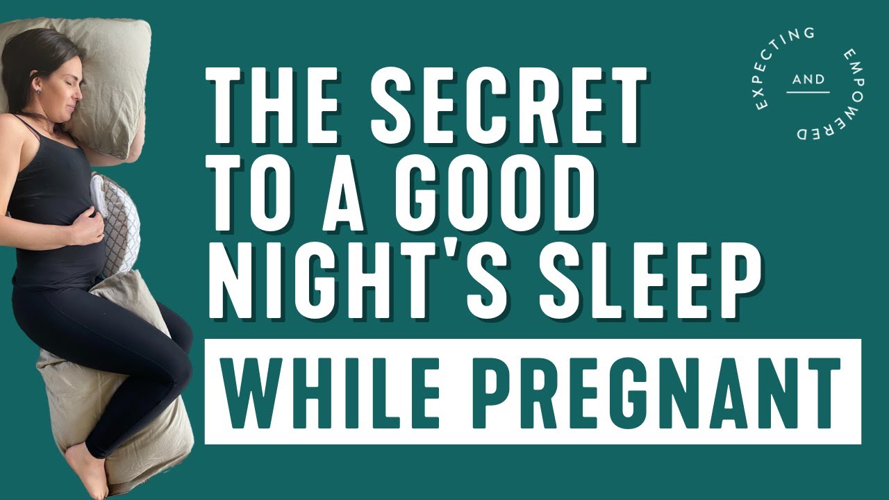 The Best Sleeping Position For Pregnancy YouTube
