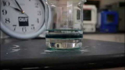 Time Lapse of Polyaniline Synthesis