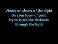 Serj Tankian - Weave on (lyrics)