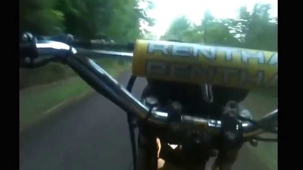 Vintage DT 400 enduro dirt bike riding YouTube