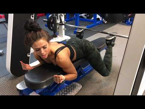Glute Emphasis:  Smith Machine Reverse-Hyper