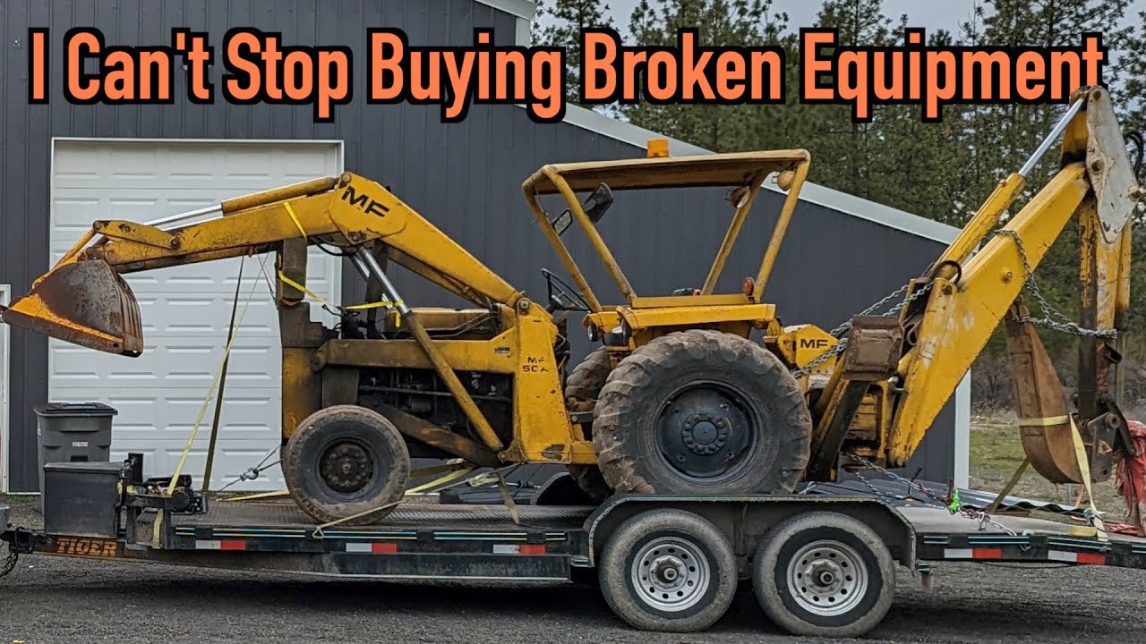 Backhoe Blues (Episode 1): Engine Removal and Disassembly, What Could Possibly Go Wrong?