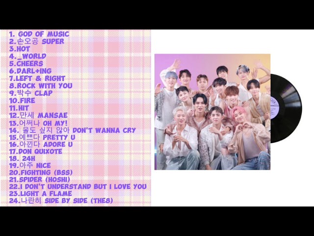 SEVENTEEN(세븐틴) PLAYLIST 🩷💌 class=