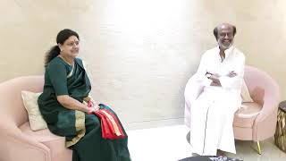 சசிகலா வாழ்த்து கூறிய ரஜினி #rajinikanth #sasikala