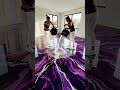 Step-by-Step Epoxy Resin Floor Transformation (Purple Marble Look)#shorts #usa #apple #epoxyfloor