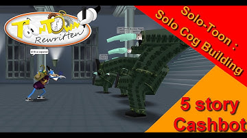 Toontown Rewritten - Solo Cog Building Series - 5 story Cashbot (ddl)