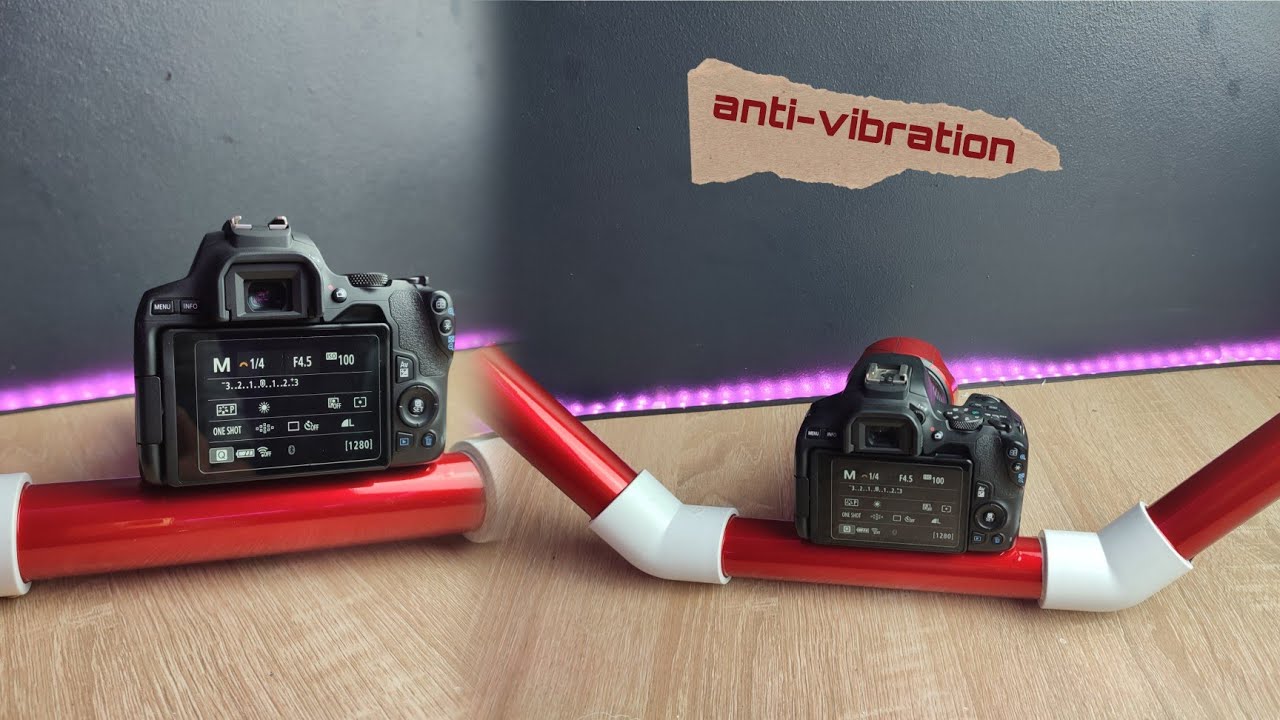 مانع اهتزاز للكاميرا  | Camera shake DIY