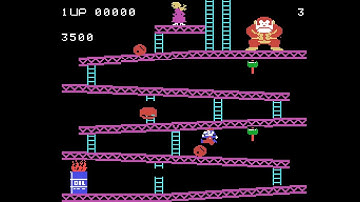 Donkey Kong (1982, Coleco) Colecovision QuickPlay