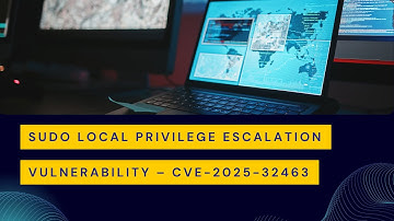 Sudo Local Privilege Escalation Vulnerability – CVE-2025-32463 Explained | #cve #poc #CVE-2025-32463