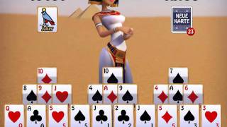 Cleopatras Pyramiden Solitaire - m2p-Games screenshot 1