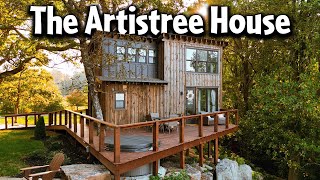 Tiny Home Treehouse with Historic Pottery Shop! by Journey More 1,526 views 6 months ago 13 minutes, 21 seconds