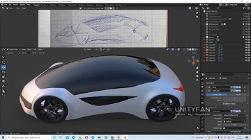 concept car quick modeling - vehicle 044 - part 01 - 4x timelapse